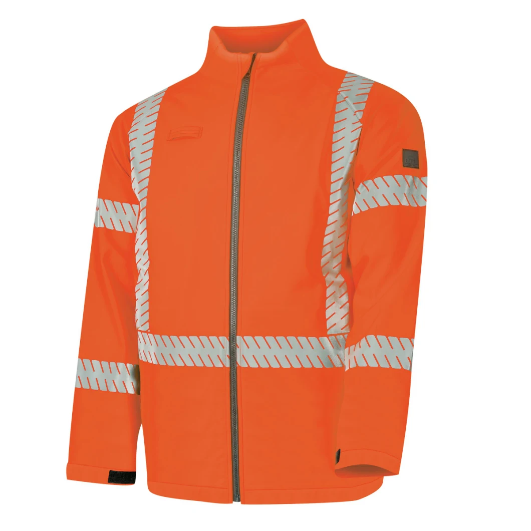 Softshell C-Twill Customized Workwear Arc-Flash Protection Anti-Acid Meltproof Uniform Waterproof Oil Resistance Antistatic Permanent Fr Hi Vis Safety Jacket