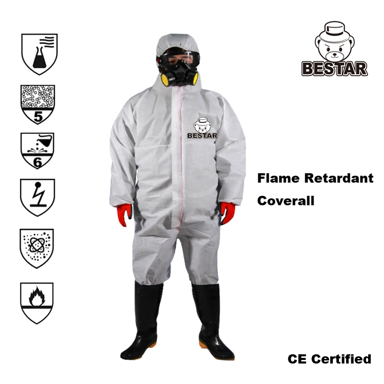 Disposable Type 5/6 SMS Fr Coverall